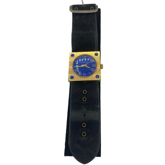 Vintage A GoGo square face watch approximately 9” long x 2.25” wide - Picture 2 of 3